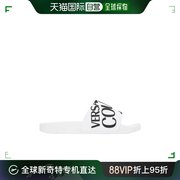 香港直邮潮奢 Versace Jeans 范思哲 男士 logo压花拖鞋 E73YA3SQ