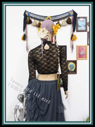 钢管舞拉丁舞肚皮舞品质保证韩国蕾丝钢管舞长袖上衣DBB06