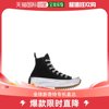 香港直邮Converse 女士Run 黑色帆布星星远足运动鞋
