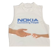 绝命！Nokia诺基亚经典开机画面高领恶搞短款露肚脐无袖背心上衣