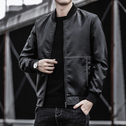 2021男士皮衣韩版潮流，修身帅气夹克，青年男机车外套一件代发
