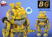 兼容乐高MOC变形金刚 大黄蜂BUMBLE BEE 汽车人 积木零件包