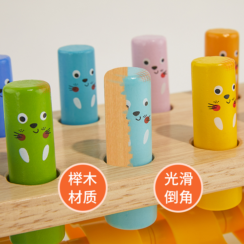 Children’s Toys Boys and girls 1-3 Puzzle Beat game rubber woodiness colour Whac-A-Mole Toysin the Toy/Childs/Puzzle/Building block/Model , Beads/Jigsaw/Pair/Disassembly/Beat Toy , Fight rats/Percussion fruit worm category - from Buy2taobao.com to provide professional Taobao agent buy service