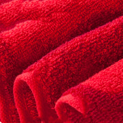 金号大红毛巾结婚婚庆洗脸巾，家用大款面巾纯棉，柔软超强吸水sn1056