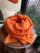印度包头布4米3米昆达，里尼瑜伽头巾艾萨瑜伽打坐冥想包头巾(包头巾)