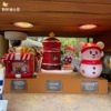 上海迪士尼国内圣诞冬日节，雪宝玲娜贝尔小狐狸单肩包爆米花桶