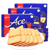 韩国进口海太ACE饼干364g*2盒咸味薄脆苏打饼干零食小吃独立小包