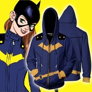 dc漫画英雄蝙蝠少女同款，3d卫衣cosplay动漫，3d数码印花连帽衫