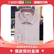 韩国直邮S.T.DUPONT 男款 紧身款 格纹 长袖 衬衫 (SE3SM21LS33