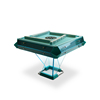 JNLEZI意式电动式全自动麻将桌家用蓝色钢化玻璃棋牌室麻将机