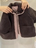 韩国冬季童装男女童加绒棉服儿童两面穿棉外套宝宝加厚外套