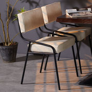 美式工业风loft椅，设计师创意个性复古家具，铁椅咖啡厅休闲靠背餐椅