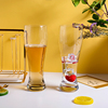 大号啤酒杯家用世界杯同款扎啤杯酒杯高颜值人工吹制玻璃杯欧式杯