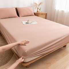 全棉床笠枕套三件套家用床罩单件床笠罩床罩套床垫保护罩全包纯棉
