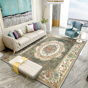 欧式田园地毯客厅茶几地毯卧室床边地毯布艺环保薄款日韩地垫水洗