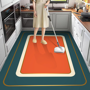 免洗厨房地垫满铺耐脏吸水防油防滑家用大面积地毯，地垫子脚垫定制