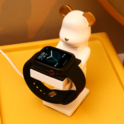 创意宇航员适用于苹果手表充电器支架iwatch充电底座，置物架收纳架