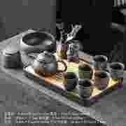 紫砂茶具套装茶壶茶杯，家用功夫杯子中式办公室，泡茶紫砂壶杯具整套