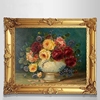 手绘款客厅油画玄关世界，名画欧式油画，挂画高级感古典植物花卉装饰