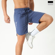 夏季男士运动短裤薄款透气宽松健身跑步裤休闲篮球速干五分裤潮