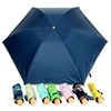 台湾彩虹屋太阳伞防紫外线，女神晴雨两用黑胶，防晒三折叠遮阳伞内秀