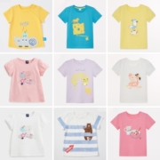 4-8岁丽婴房男童儿童夏款短袖，女童t恤中小童，卡通t恤-5