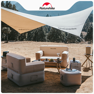 naturehike挪客内置泵充气沙发，便携户外露营帐篷气垫床懒人充气床