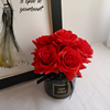 家居样板房仿真花艺套装，摆设餐桌面客厅卧室，装饰假花大红玫瑰摆件