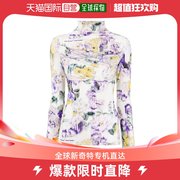 香港直邮Off-White 女士图案印花长袖T恤(米白色)