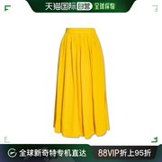 99新未使用香港直邮Chloe 高腰褶皱半身裙 C22UJU24034