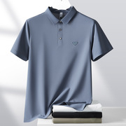 高弹速干高尔夫服装男短袖t恤golf球衣服，夏季超薄半袖翻领polo衫