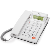  TCL电话机37 来电显示电话机 免电池 座机 TCL37固定电话