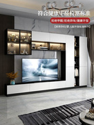 实木电视柜组合墙柜现代简约新中式地柜客厅，多功能储物电视背景柜