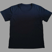 黑色速干短袖夏季体能训练衫，保安半袖t恤网眼，透气圆领t袖衫工作服
