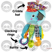 Lamaze Clip on Toy Captain Calamari