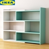 IKEA宜家书架桌面置物架家用学生书桌收纳架桌上多层书柜简易小