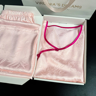 新中式国风礼物送闺蜜姐妹实用的高级感女生女士丝绸睡衣生日礼盒