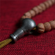 西藏民手工纯铜不掉色百香籽星月金刚菩提子手串三通佛头配饰散珠