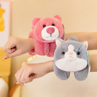 豪伟达趴趴圈啪啪圈玩偶小熊猫毛绒玩具布娃娃熊公仔玩偶儿童礼物
