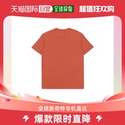 香港直邮emporioarmani阿玛尼男士t恤橙色短袖简约舒适休闲百搭