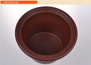 方圆快速电炖锅2.5/3.5/4.5/5.5L快速煲褐棕紫砂陶瓷备用内胆盖子