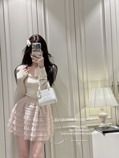 少女漫漫韩式蝴蝶结蕾丝长袖，打底衫千层，蛋糕网纱短裙蓬蓬裙
