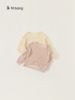 babycity女童镂空罩衫甜美儿童长袖针织套头衫春装毛衣薄CY41093