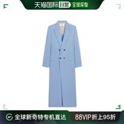 香港直邮amialexandremattiussi女士新羊毛(新羊毛，)双排扣连衣裙fdr3