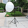 摄影65cm柔光S球 球形柔光罩柔光箱便携外拍直播灯罩灯笼球直播间
