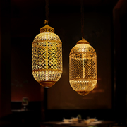 新疆餐厅吧台吊灯摩洛哥工业风东南亚泰式咖啡馆酒馆卡座氛围灯饰