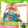 hape泡泡乐婴儿绕珠串珠，6-10个月宝宝积木儿童，益智餐桌椅吸盘玩具