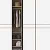 衣柜推拉门定制北欧现代简约实木耐磨滑移门卧室壁橱柜门