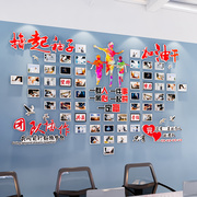 公司企业员工风采文化，墙办公室团队励志相框，照片墙墙贴纸装饰标语