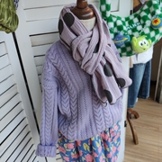 儿童毛线衣(毛线衣)香芋，紫紫色毛衣